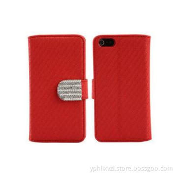 iPhone 5S Wallet Pouch , PU Leather Apple iphone Cases With